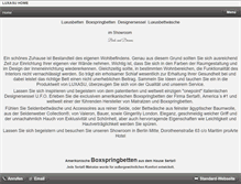 Tablet Screenshot of luxasu.com